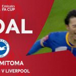 GOAL | Kaoru Mitoma | Brighton 2-1 Liverpool | Fourth Round | Emirates FA Cup 2022-23