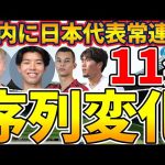 【新生日本代表登場│森保ジャパンの序列変化が年内にも】長田澪/中村桐耶/高井幸大/伊藤涼太郎らの台頭と板倉滉らのポジションチェンジ