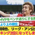 伊東純也さん(30)、リーグ・アン公式のFWランキングで2位に入ってしまうwww【日本代表 サッカー】【森保一】【伊東純也】