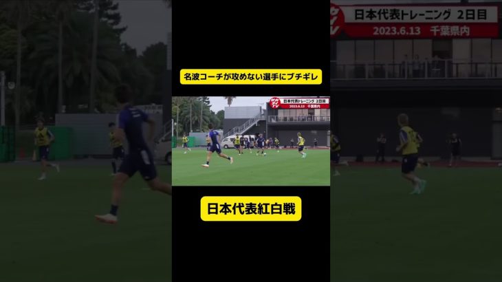 サッカー日本代表の紅白戦が激しすぎる