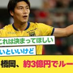 【速報】シント橋岡、約3億円でルートン移籍！【橋岡大樹】【サッカー 2ch】