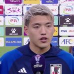 【試合後インタビュー】先制ゴールの堂安律「自分のゴールよりも大切なのはチームの勝利」｜AFCアジアカップ バーレーン×日本