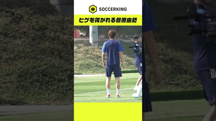 菅原由勢への罰ゲームはヒゲ抜き？🧔 #SAMURAIBLUE
