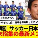 【速報】サッカー日本代表：伊東純也未招集の最新メンバー