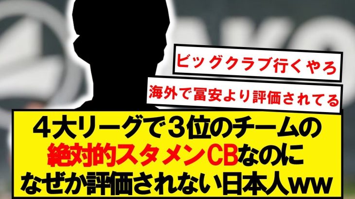 【24歳】バックパスのせいで日本人から過小評価されまくっている男wwwwww