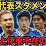 【サッカー日本代表】伊東純也と三笘薫が不在の森保JAPANの最強スタメンはこれだ！世界一おもしろく徹底解説。