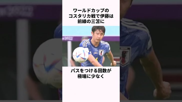 「バックパスマシン」と呼ばれた伊藤洋輝に関する雑学_再投稿 #サッカー日本代表 #ワールドカップ #サッカー