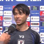 【試合後インタビュー｜三笘 薫】「長い間ゴール獲れていなかったのでホッとしている」「ホームの声援が後押しになった」｜AFCアジア最終予選 グループC第1節 日本×中国