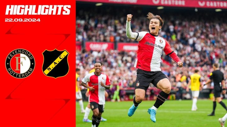 HIGHLIGHTS | Feyenoord – NAC Breda | Eredivisie 2024-2025