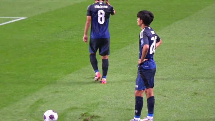 現地観戦『久保建英、南野拓実、三笘薫』日本代表vs中国代表 【サッカー日本代表】2024/9/5 【SAMURAI BLUE】JAPAN