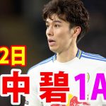 2月2日 田中碧が1アシスト！リーグで大活躍の田中碧選手！田中碧 ハイライト！