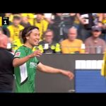 板倉滉のゴール、ボルシア・ドルトムント対ボルシア・メンヒェングラートバッハ（1-1）のゴールとハイライト