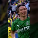 板倉がドルトムント相手にディフェンスラインから中央突破！#ボルシア#板倉滉 #サッカー #日本代表