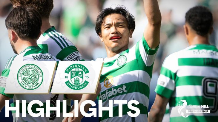 Celtic 3 – 1 Hibernian | Hatate, Kühn & Idah Score In Celtic Comeback! | William Hill Premiership