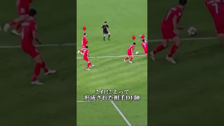 中村敬斗のシュート精度が高すぎる #サッカー #日本代表 #中村敬斗 #スタッドランス #森保ジャパン #編集