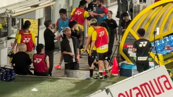 【2025年6月21日柏レイソルVS京都サンガ】伊東純也＆関根大輝　凱旋！