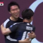 【速報】日本が鎌田大地のゴールで先制！A代表デビューの三戸舜介がドンピシャクロス！｜FIFAワールドカップ26 AFCアジア最終予選第10節 日本×インドネシア