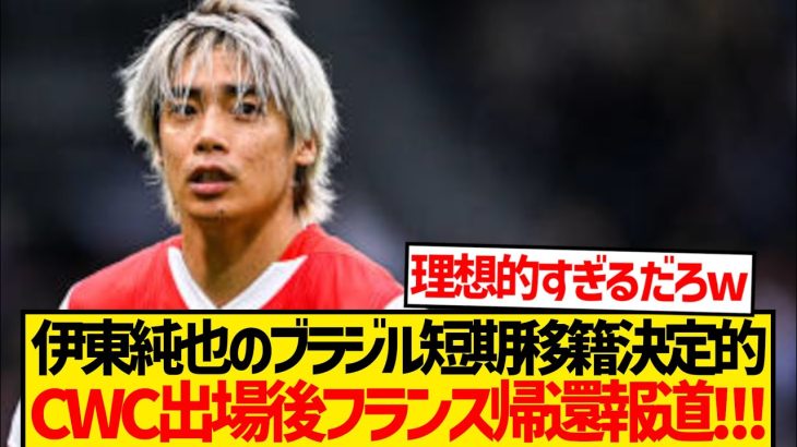 【超速報】伊東純也がボタフォゴでクラブW杯出場→クラブW杯終了後リーグアン帰還へwwwwww