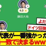 日本代表が一番強かった試合、満場一致で決まるwwwww