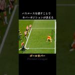 菅原由勢のゴール目の前のカバーリング #サッカー #菅原由勢 #shorts