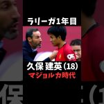 久保建英 18歳 マジョルカ時代 #ラリーガ