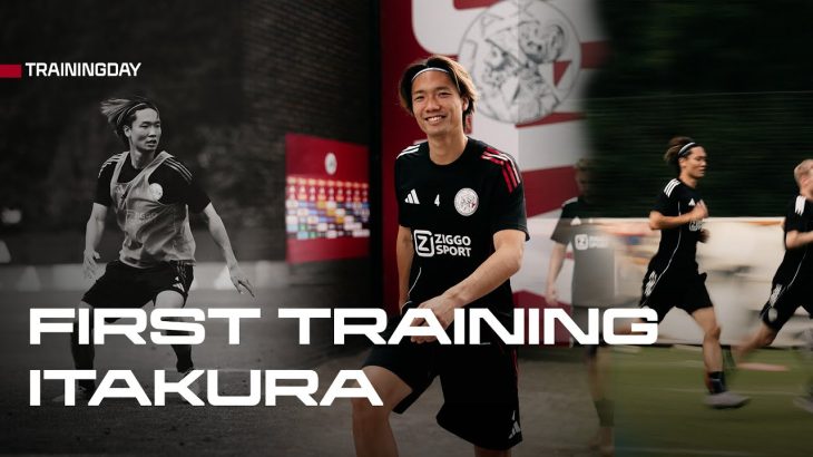 WATCH: Ko Itakura’s First Training Session with Ajax! 🎌