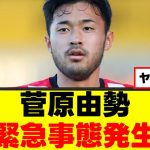 【悲報】菅原由勢さん、森保監督のせいで大変なことに…！ｗｗｗ