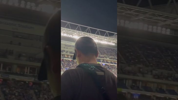 ガンバ大阪-浦和戦　試合直前選手入場　ナショナルダービー20250913