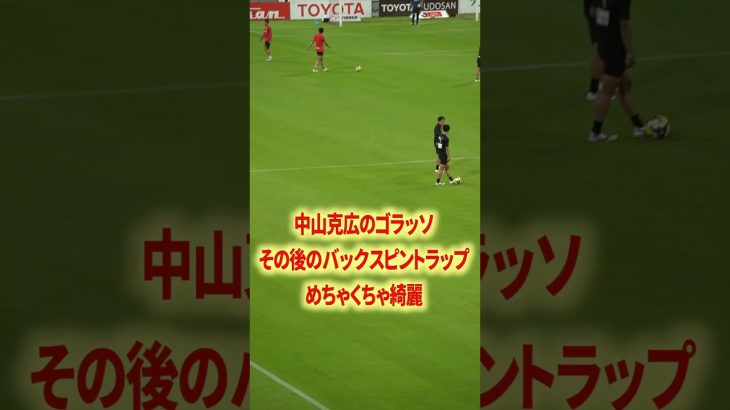 中山が上手すぎる#名古屋グランパス #ピサノ #シュミットダニエル #ユンカー #山岸祐也 #和泉竜司 #マテウス #稲垣祥 #サッカー日本代表 #jリーグ #川崎フロンターレ