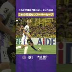【何気ない連続スーパーセーブ】大迫敬介 「弾かない」技術でピンチを救う【セーブ動画】サンフレッチェ広島vs柏レイソル