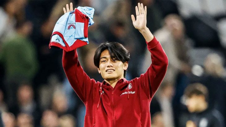 上田綺世、前半だけで衝撃のハットトリック達成！【10月20日】