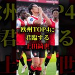 欧州TOP4に君臨する上田綺世　#上田綺世 #サッカー日本代表 #ワールドカップ #日本代表 #海外の反応
