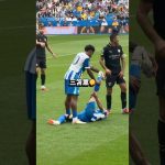 三笘薫、試合終盤に足を攣る #サッカー #サッカー日本代表 #三笘薫