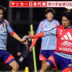 【サッカー】久保建英らが華麗なパス回しを披露！ガーナ＆ボリビア戦に向けた代表合宿2日目