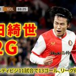 上田綺世――止まらないエース！圧巻の2ゴールで怒涛の11戦13発！言葉を失うほどのパフォーマンス。彼は、すでに別次元の存在だ。