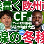 【前田大然起点に動く冬の欧州移籍市場CF編】セルティックは山田新vsファーガソン/新婚セメニョを獲得するのは？/レヴァンドフスキに代わるバルセロナ新FWにハリー・ケインの可能性