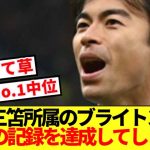 【軌跡】三笘所属ブライトンさん、歴上稀に見る大記録を打ち立てるwwww