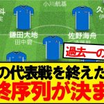 【朗報】森保ジャパン、各ポジションの序列が決まるwwwww